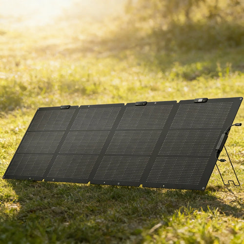 220 Watt Portable Solar Panel, 25% High Conversion Efficiency N-Type Solar Cell