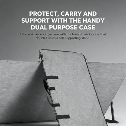 400W Portable Solar Panel, Foldable & Waterproof, Ideal for Outdoor Adventures